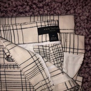 Ann Taylor plaid pants